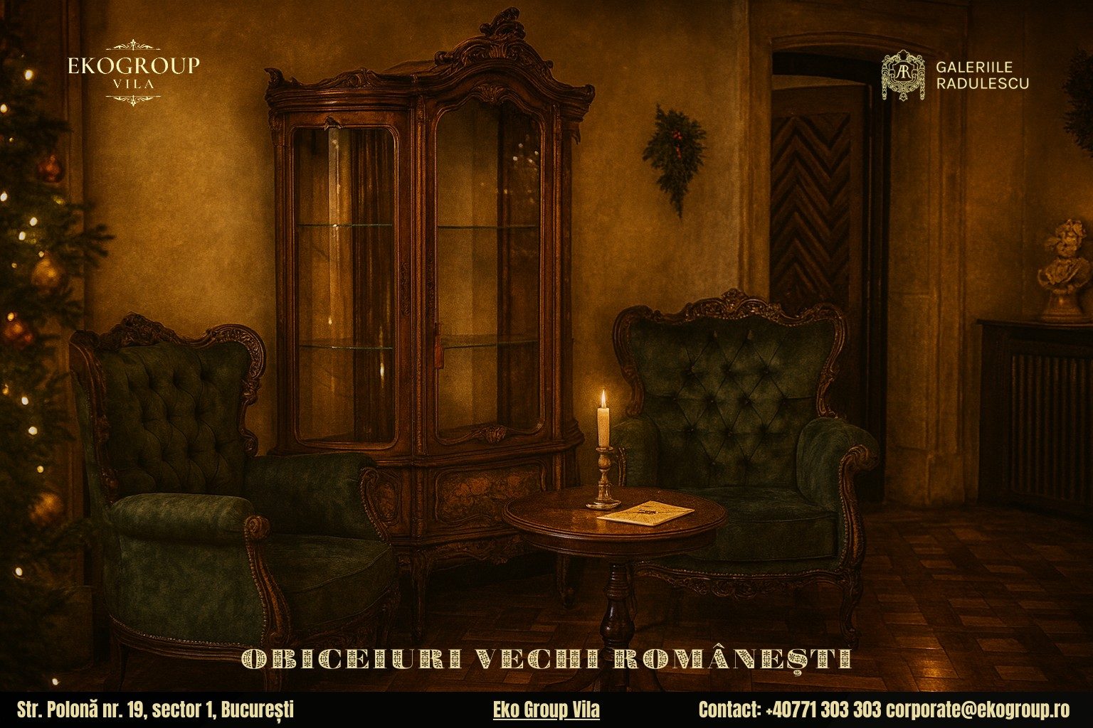 Crăciunul în România anilor ’30: O evocare a sărbătorilor interbelice la Eko Group Vila 10 Crăciunul în România anilor ’30: O evocare a sărbătorilor interbelice la Eko Group Vila