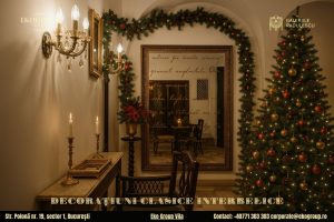 Decoratiuni de Craciun în stil interbelic: Eko Group Vila dezvăluie eleganța nobiliară în expoziția Crăciunul anilor ’30